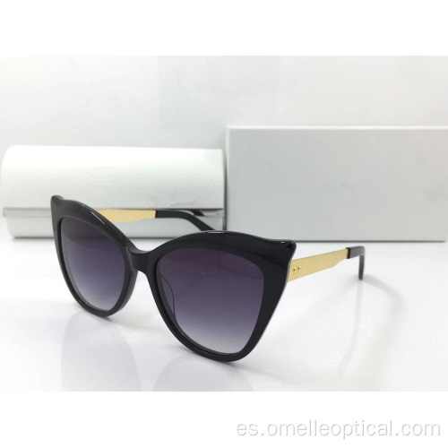 Gafas de sol de ojo de gato con protección UV para mujeres